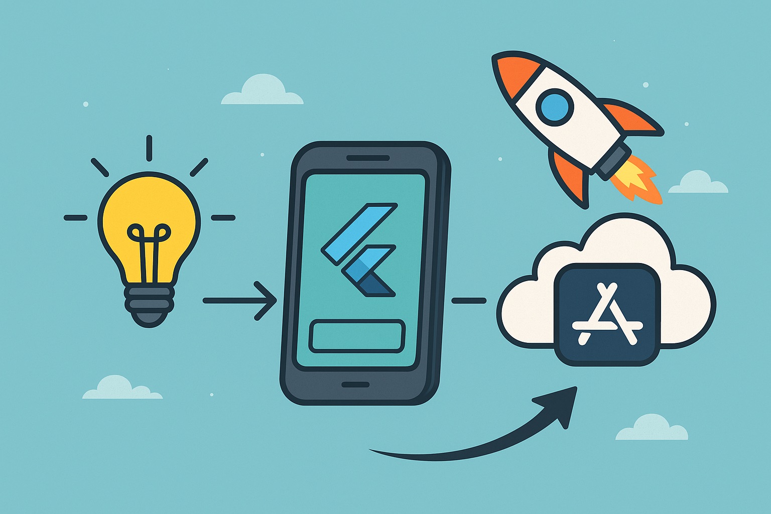From Idea to App Store: How to Prototype and Publish a Flutter App Fast